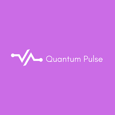 Quantum Pulse logo design idea brand identity logo logo designs