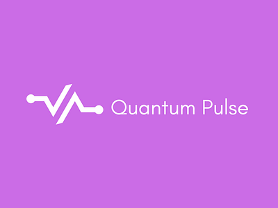 Quantum Pulse logo design idea brand identity logo logo designs