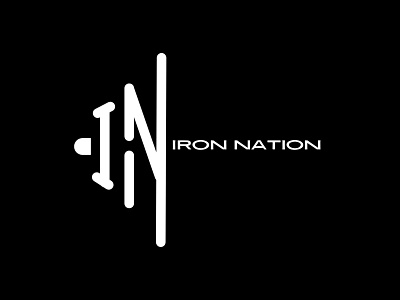 Iron Nation logo logo design logo designing