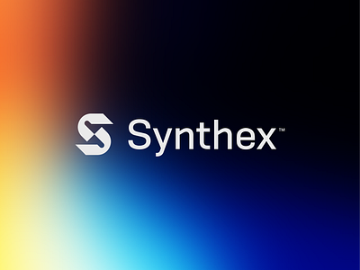 Synthex Logo ai blockchain branding coding conveys vision development incubator it logo logo design prism s s logo saas software logo startup logo tech tech innovation tech logo technology logo