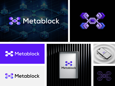 Blockchain Logo, Web3 technology logo design blockchain blockchain branding blockchain logo blockchain technology brand identity branding creative logo crypto currency crypto exchange crypto logo cube logo logo design metablock modern logo saas startup logo tech logo technology web3