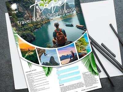 Travel Route Organization Brochure Design adventuretravel brochuredesign creativedesign designinspiration designportfolio freelancedesigner graphicdesign layoutdesign printdesign tourismdesign tourismmarketing travelagency travelbranding travelbrochure traveldesign travelmarketing travelpackage typography vacationplanner visualdesign