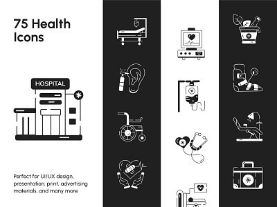 Animated Linear Health Icons ambulance animated icons animation design system doctor gif health healthcare heart hospital icons icons for websites ilcons linear medical medicine minimal design outline vector icons web icons