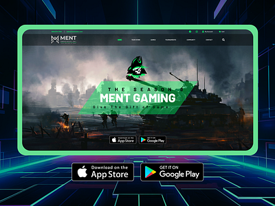 MENT – Gaming Platform animation branding design figma design game game download platform game store game ui gaming interface graphic design illustration logo motion graphics prototype typography ui ui components ux vector