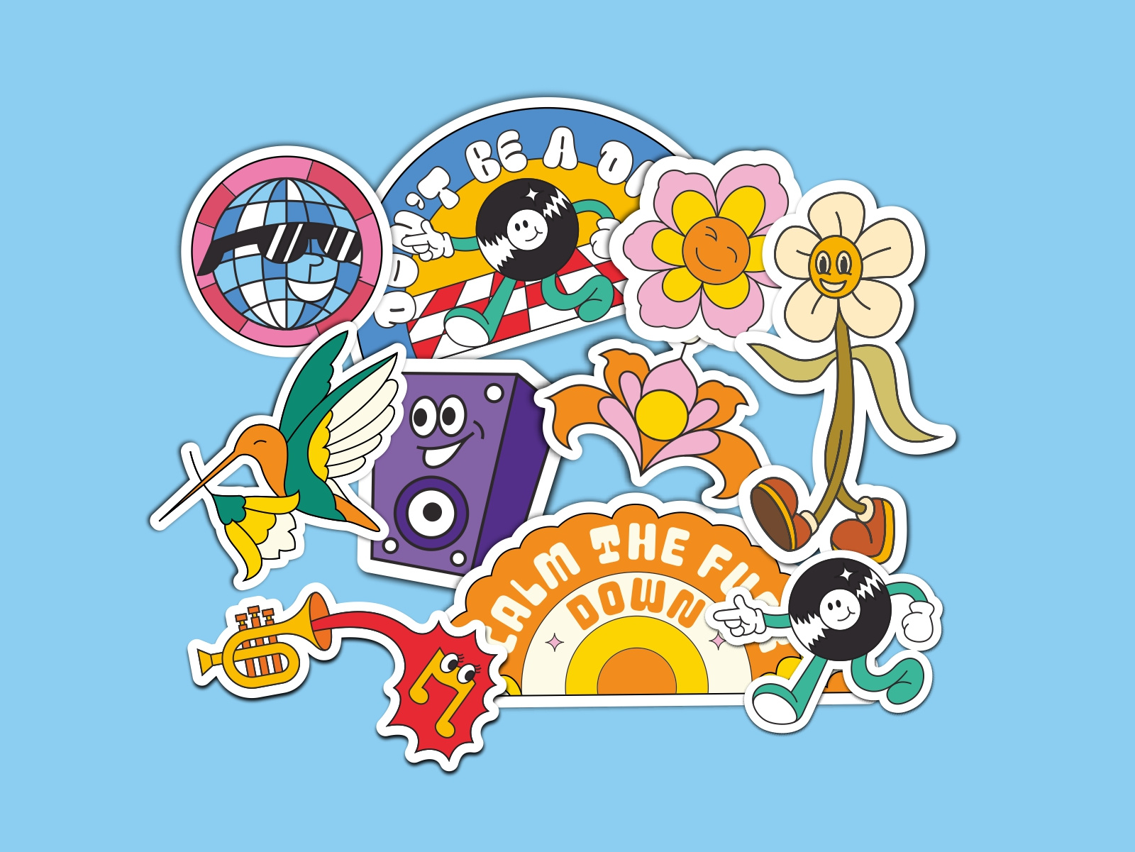 Example of Custom Sticker Pack Designs