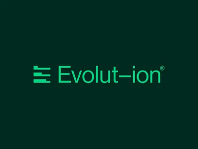 Evolut-ion - Logo Design brand logo brand mark branding charging logo charging station e logo electric charging electric mobility ev ev charging ev logo evolution identity logo logo design logomark power tailored services