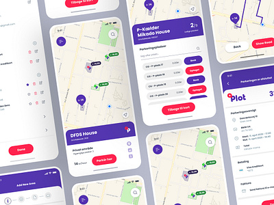 Car Parking App app design car car park design dribbble figma graphic design minimal mobile mobile app mobile design parking parking app product product design ui ui ux user experience user interface ux