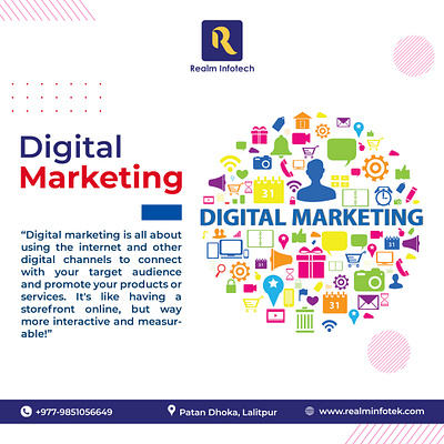 Digital Marketing graphic design