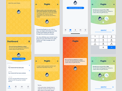 Payable — Add a Payment Method app assistant bill card dashboard design fintech input keyboard method mobile notification payment product design ui ux