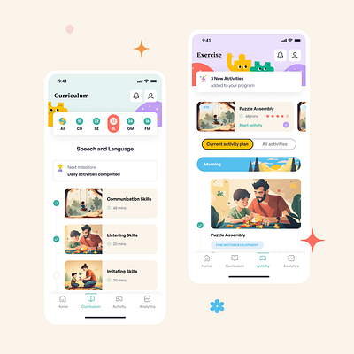 Happyer app responsive ui