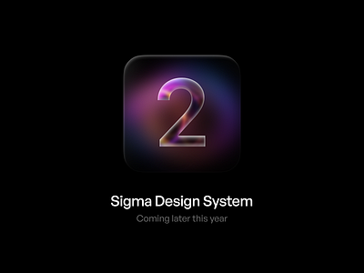 Sigma Design System 2 design system sigma ui uikit ux