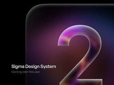 Sigma Design System 2 component design system sigma ui uikit ux