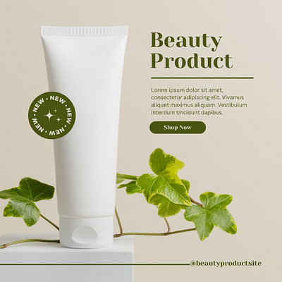 Green Beauty Product Designer -Eco-Friendly Packaging & Branding product designer