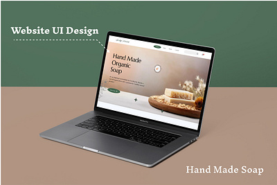 Handmade Organic Soap Store Website Design branding design ecommerce website figma design figma website design graphic design hand made soap hand made soap website soap store soap website ui ui design website website desin