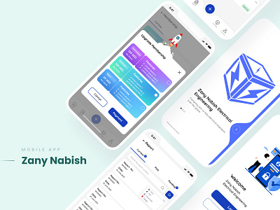 Electrical Inspection Report Mobile App application mobile ui uiux