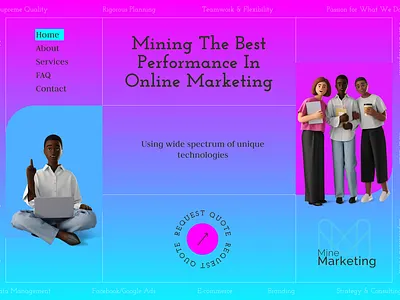 Homepage design branding design graphic design illustration ui ux website