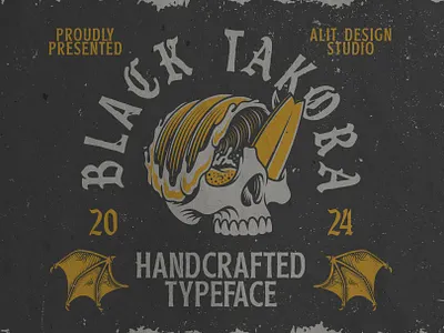 Black Takora Blackletter Font blackletter font vintage