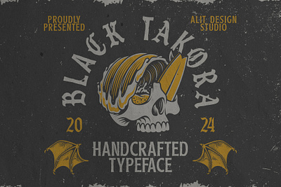 Black Takora Blackletter Font blackletter font vintage