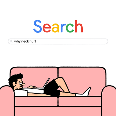 why neck hurt cartoon cartoonist design funny funny cartoon funny illustration humor illustration