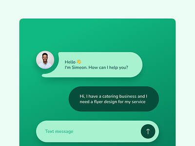 Chat mobile UI design 3d animation design designinspiration graphic design productdesign ui uitrends userinterface uxdesign