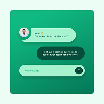 Chat mobile UI design 3d animation design designinspiration graphic design productdesign ui uitrends userinterface uxdesign