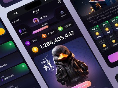 Telegram Tap Game - Ui Dashboard betting blockchain app crypto game dashboard ui gambling online casino tap game telegram app telegram game telegram mini app ton coin ui kit