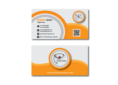 Business card branding business card logo