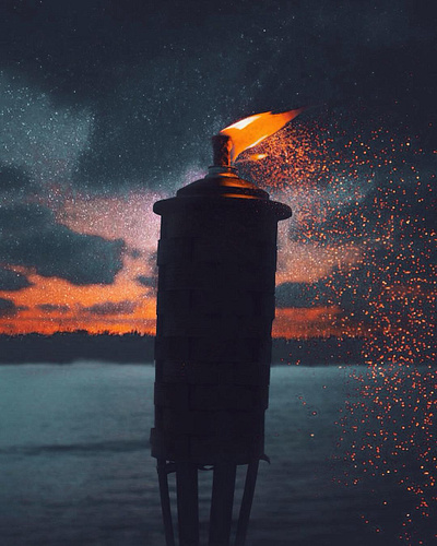 Embers of the Dusk 🔥 branding design graphic design illustration indonesia interface logo manipulation product superimpose ui website