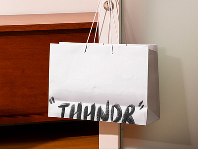 "Thhndr" Fictional Brand&Identity Design brand design branding graphic design logo logo design packaging streetwear