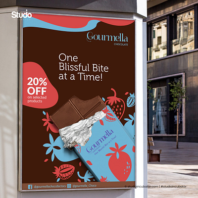 Gourmella - Chocolate Branding, Experience Design logo design