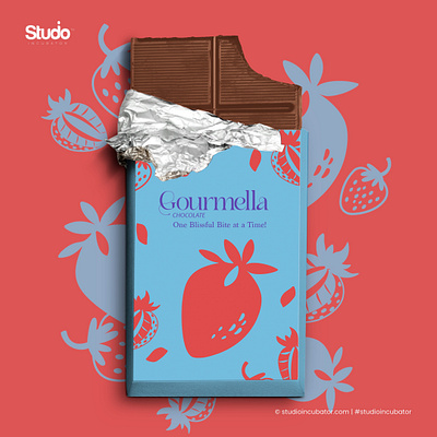 Gourmella - Chocolate Branding, Experience Design logo design