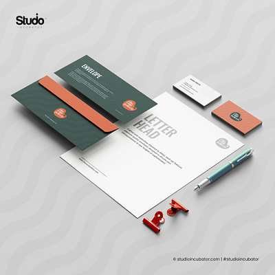 The Cool Palette - Design Studio Branding, Experience Design logo design