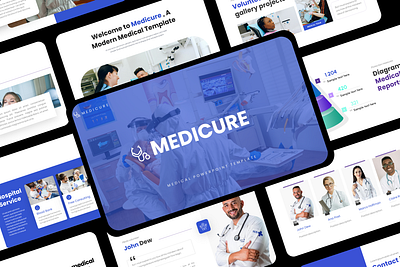 Medicare - Medical Presentation design graphic design powerpoint presentation