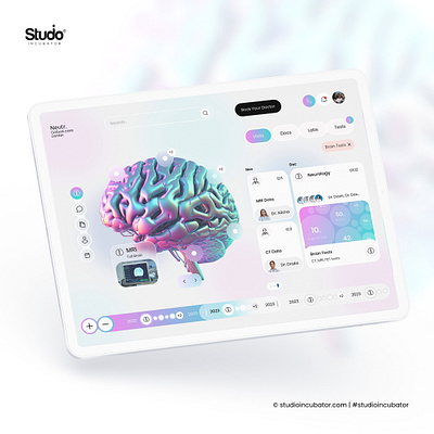 Neutr - Critical Care Center Dashboard Design logo design