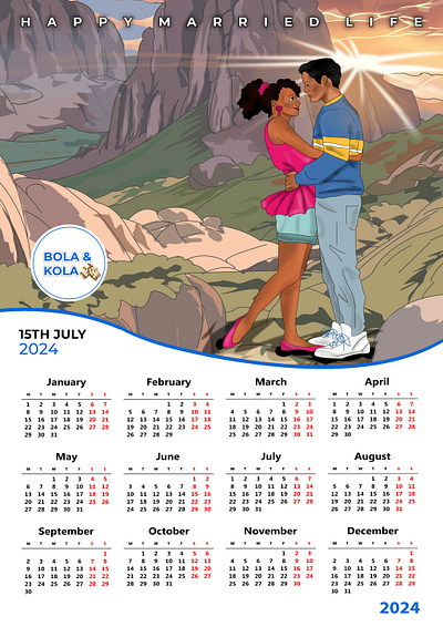 Illustrated Calendar