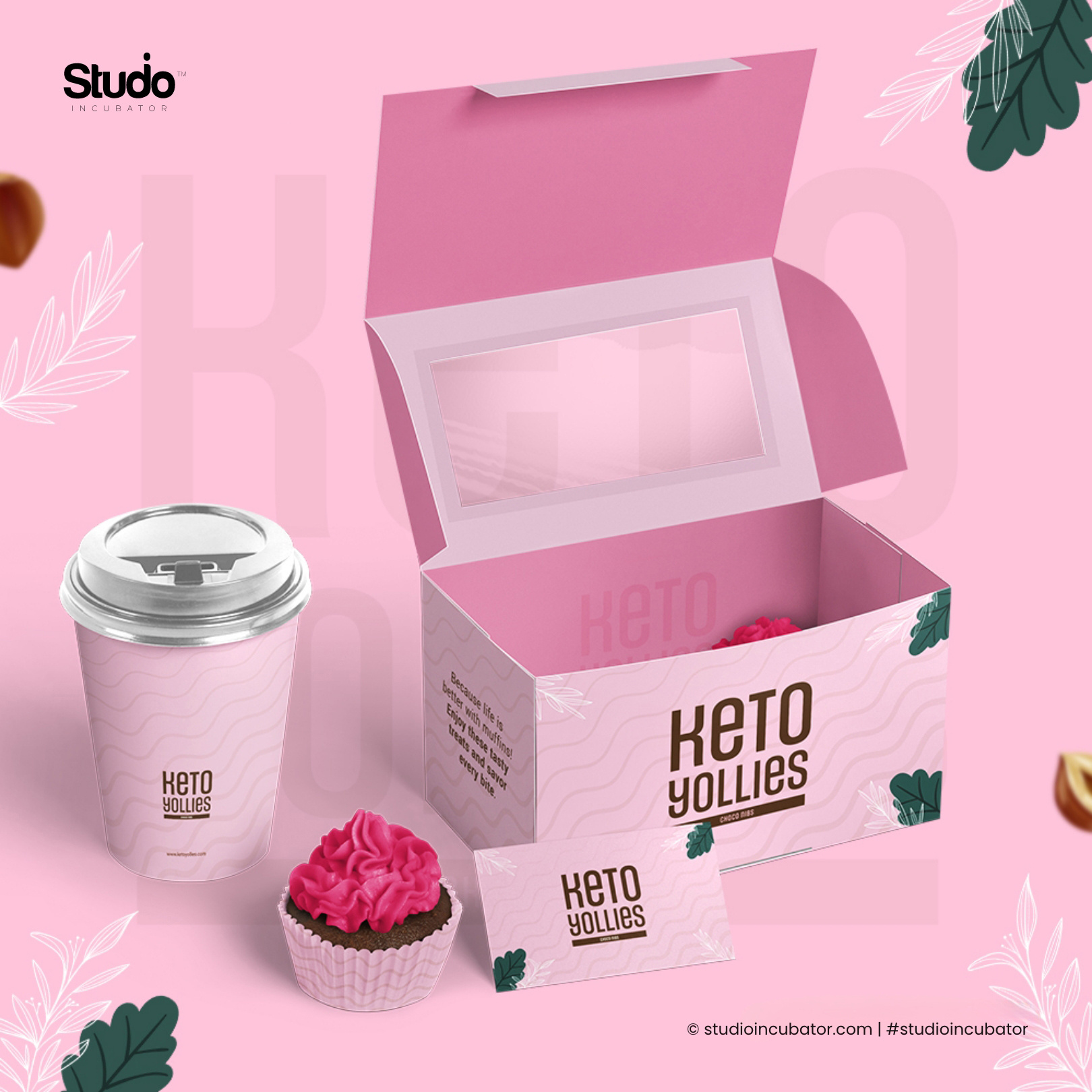 Keto Yollies - Diet Friendly Food Branding, Experience Design logo design