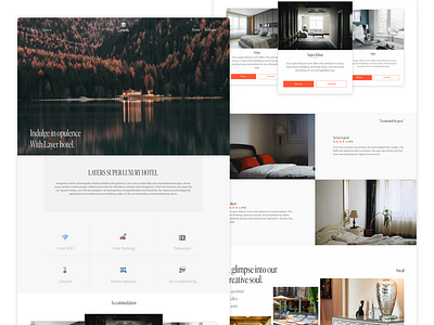 HOTEL WEBSITE DESIGN design designtrends dribble figma hotelui ui ux website