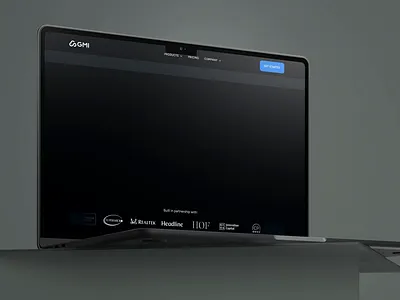 GMI Cloud website design 3d animation cloud landing page spline webflow website