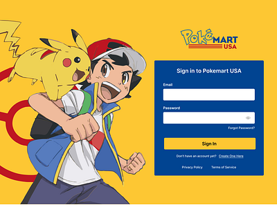 Pokemart USA adobe animation anime branding design ecommerce figma game interactive design logo pikachu pokémon pokémon go prototyping typography ui usability ux vector wireframes