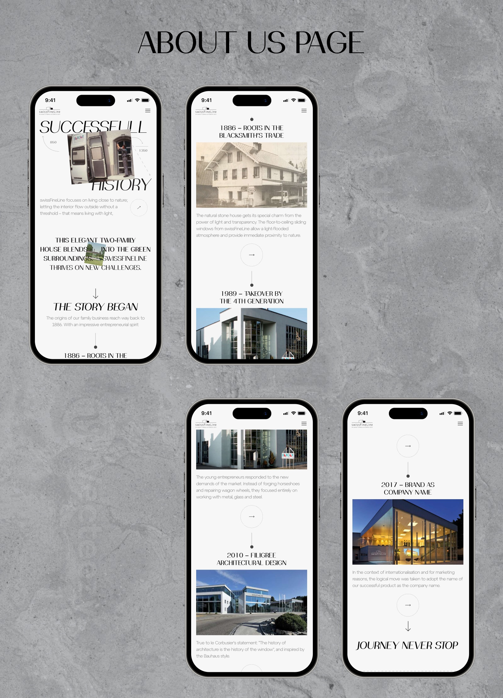 SFL - Frameless Windows Company Minimalist Website - Responsive by LAIN ...
