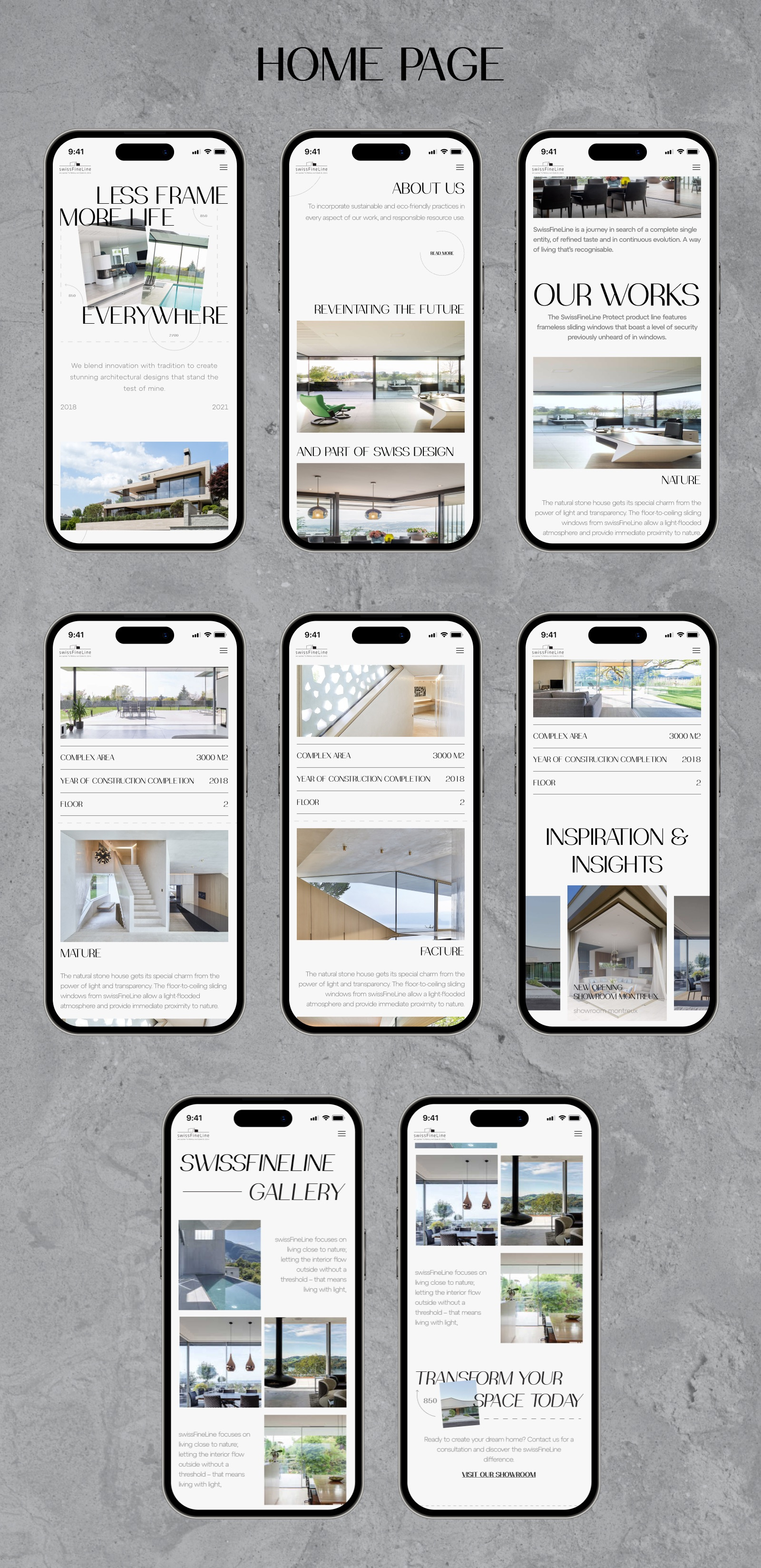 SFL - Frameless Windows Company Minimalist Website - Responsive by LAIN ...