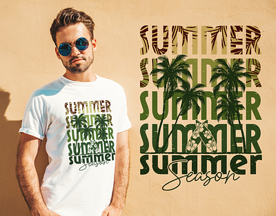 SUMMER T-SHIRT DESIGN apparel beachvibes bohotees clothing customtee fashion graphic design graphictshirts illustration palmtreetshirts retrotshirtdesign summerfashion summeroutfits summerstyle summertshirtdesign sunsetvibes surfstyle trendytees tropicaltshirts vacationtees