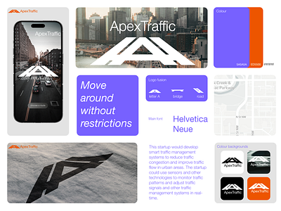 Apex Traffic Branding brand brand design brand identity branding car driving graphic design logo logo design logo designer road saas smart car traffic jam ui ux visual identity