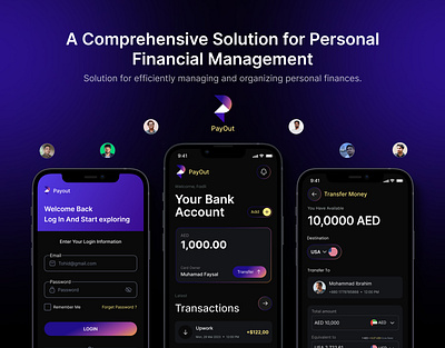 Ai - Driven Finance Management App UI/UX Design app app ui banking app branding design digital banking app finance app finance management app management money app ui ux