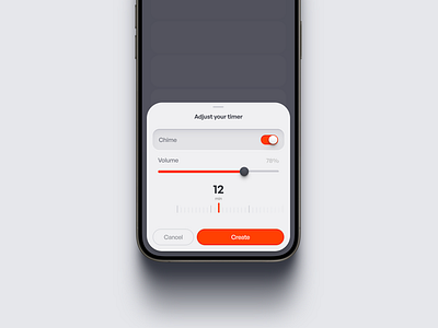 Pomodoro App alarm app ios mobile phone pomodoro timer ui ux