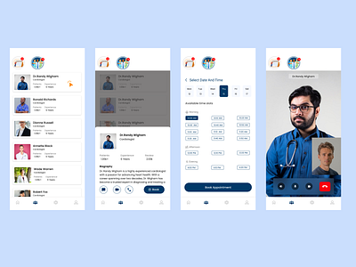 Doctor Consultation app branding doctor consultation health ui uiux ux