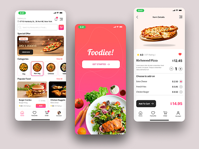 Food Delivery Mobile App figma food delivery mobile app uiux