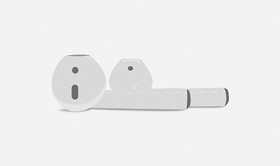 Airpod apple flat