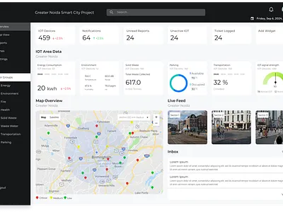 Smart City Project branding ui