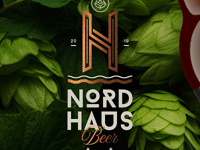 Nord Haus Brewhouse branding design graphic design illustration logo vector